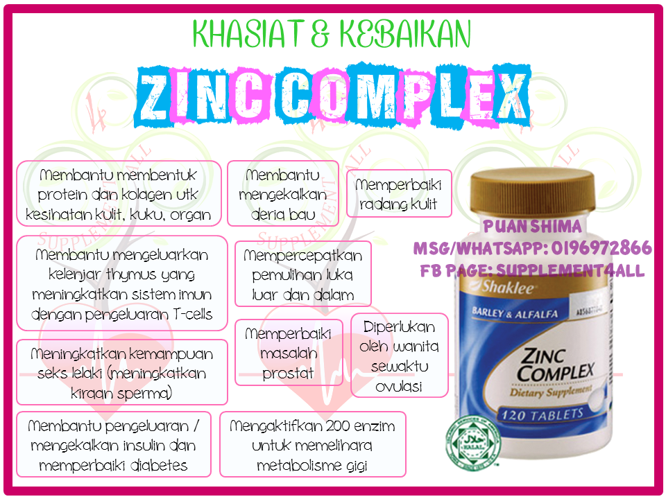 Zinc complex – Nafisah&Anas